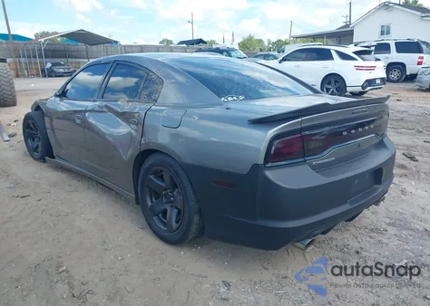 2011 Dodge Charger Police из США, поврежденный, VIN 2B3CL1CT8BH588987